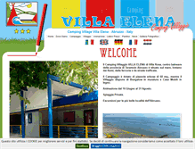 Tablet Screenshot of campingvillaelena.it